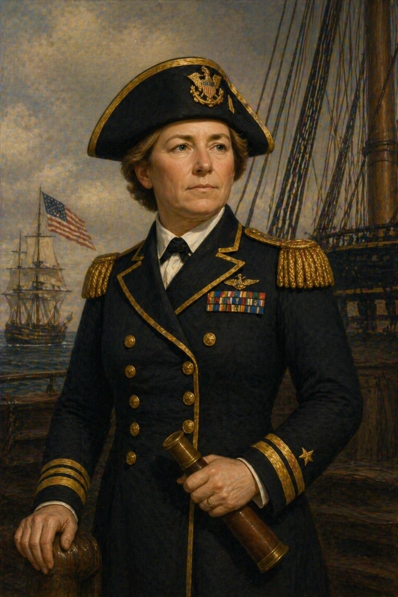 USS Constitution - Billie June (BJ) Farrell