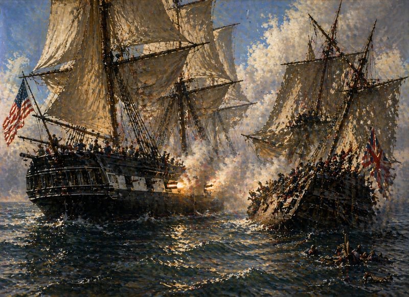 USS Constitution - Defeat Of HMS Guerriere