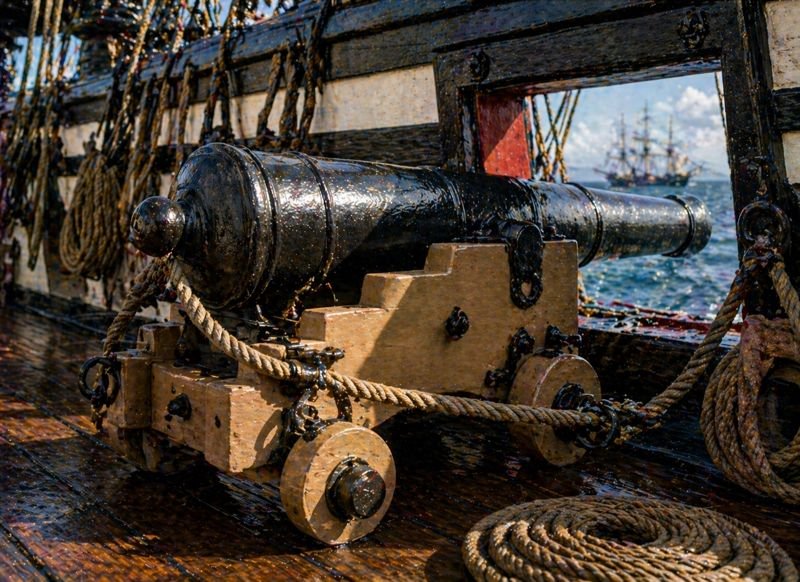 USS Constitution - The 24-Pounder Guns